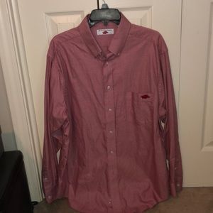 Arkansas Razorback Dress Shirt